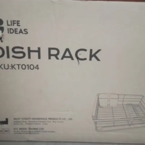BOXED DISH RACK
