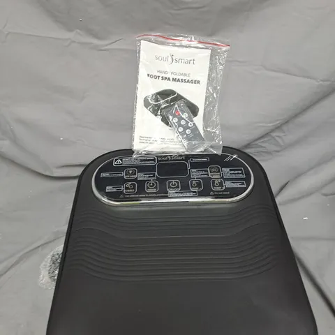 SOULSMART HANDY FOLDABLE FOOT SPA MASSAGER – BLACK