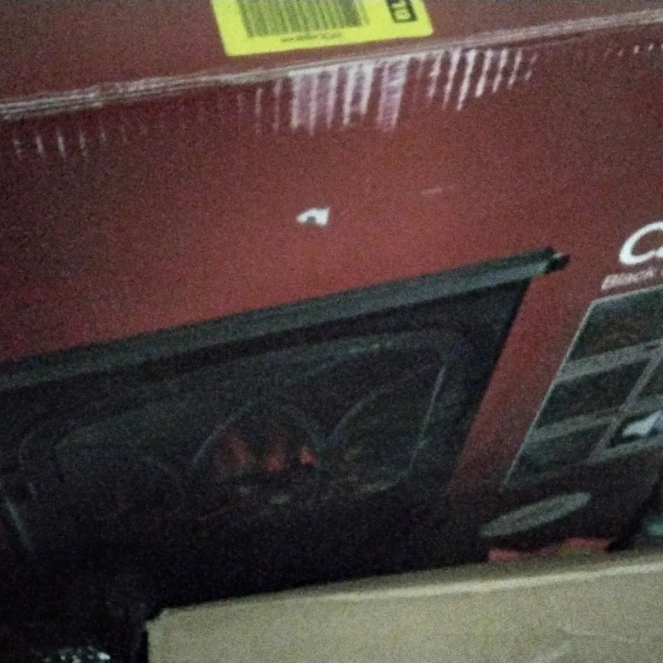 BOXED CARDIVIK BLACK LED ELECTRIC STOVE 