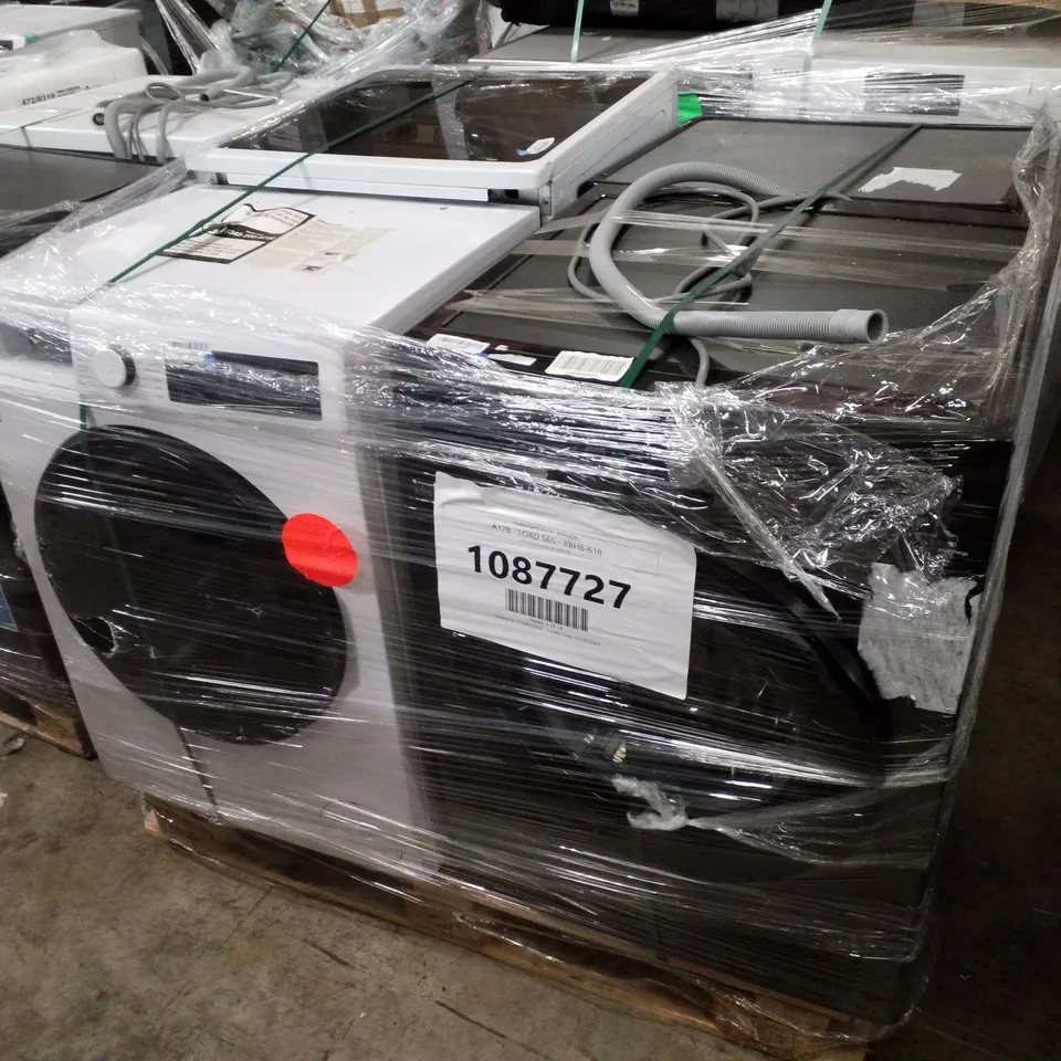 PALLET OF APPROXIMATELY 4 UNPROCESSED RAW RETURN WHITE GOODS TO INCLUDE;