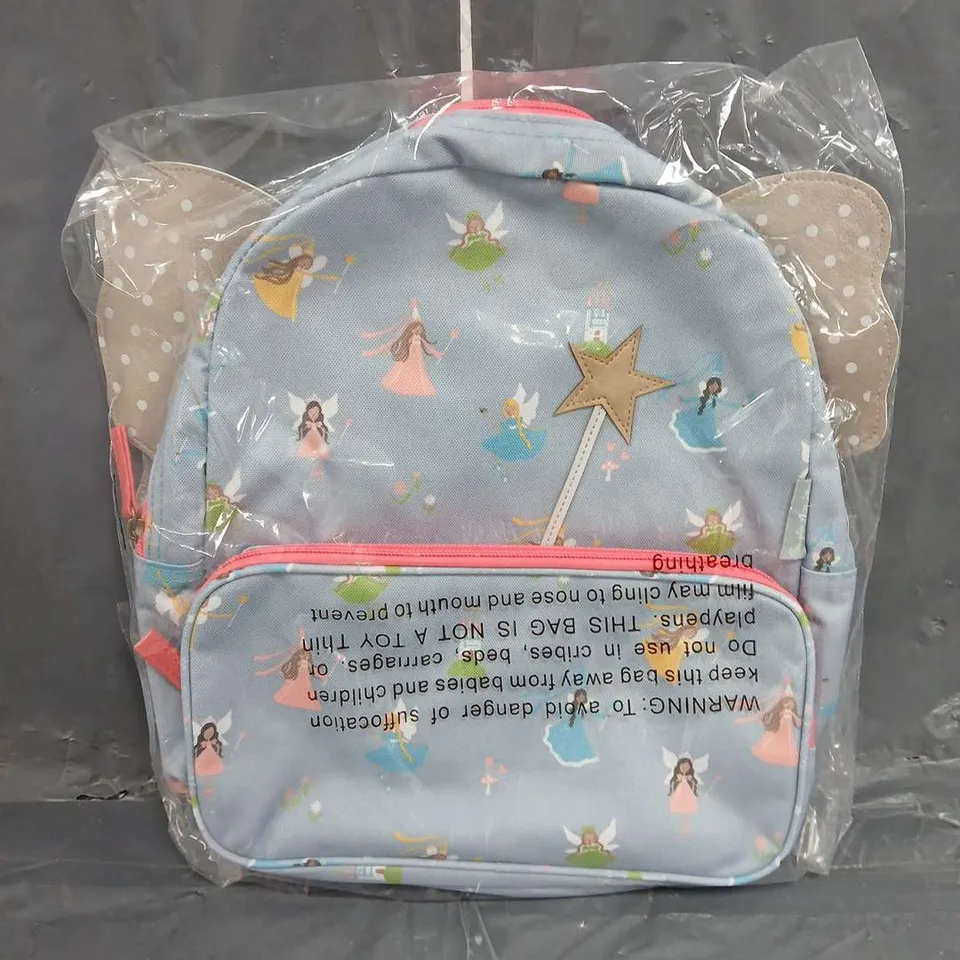 SOPHIE AU PORT CHILD'S FAIRY BACKPACK IN BLUE/PINK