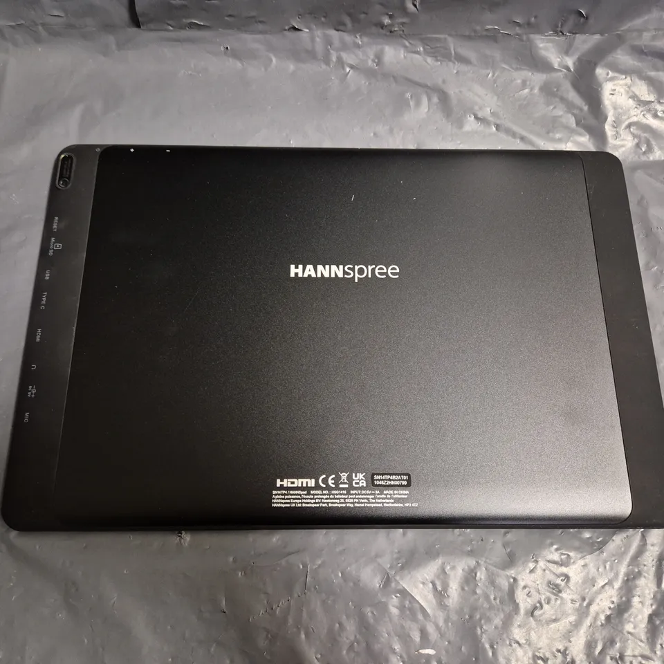 HANNSPREE ZEUS WIFI 32 GB BLACK ANDROID 33.8 CM (13.3 INCH) 2 GHZ ARM CORTEX ANDROID™ 10 1920 X 1080 PIXEL