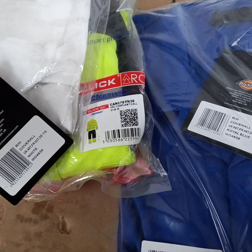 HI-VIS SAFETY WORKWEAR APPROX. 8 ITEMS 