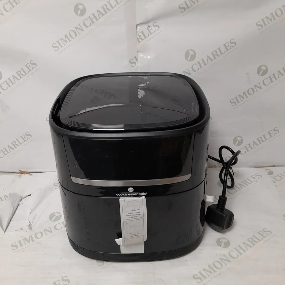 OUTLET COOK'S ESSENTIALS 4L DIGITAL AIR FRYER IN BLACK
