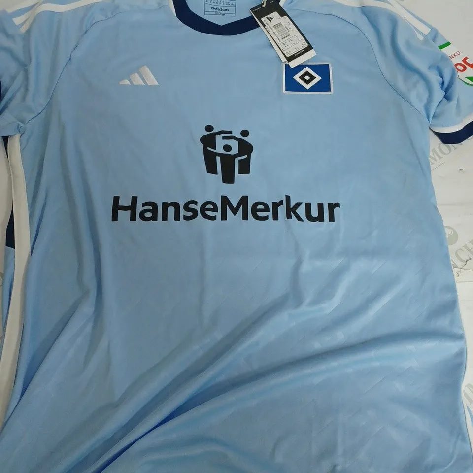 ADIDAS HAMBURG SV FOOTBALL CLUB SHIRT - XL