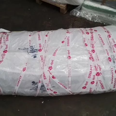 BAGGED AND ROLLED SERENITY COMFORT COIL SPRING AND ECO-FOAM HYBRID 135CM DOUBLE MATTRESS 
