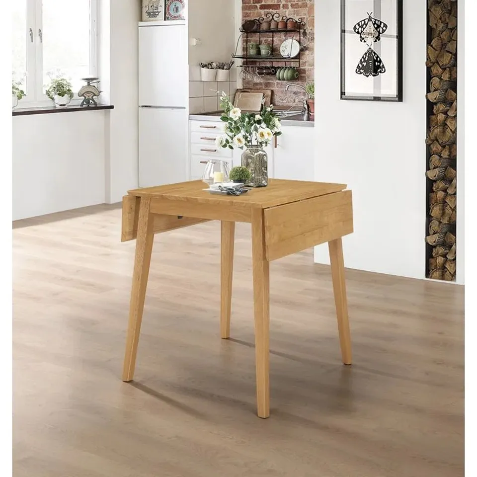 BOXED AHWAHNEE EXTENDABLE DINING TABLE