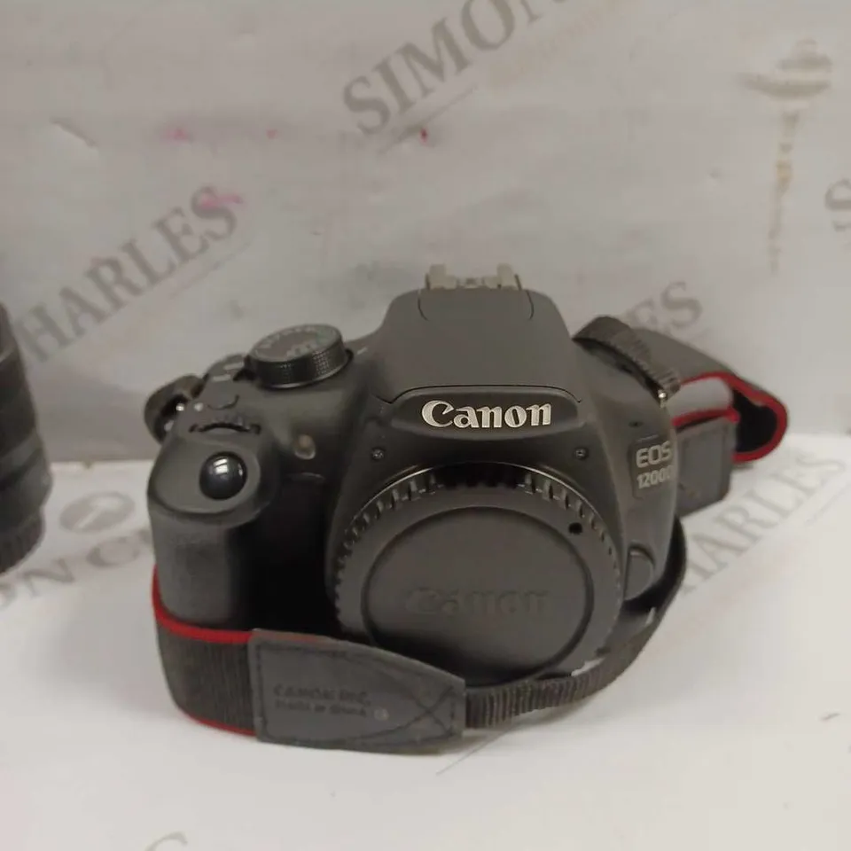 CANON EOS 1200D CAMERA, INCLUDES CARRY CASE, CHARGER, BATTERIES & TWO LENSES