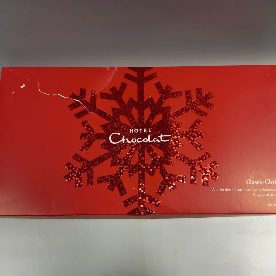 BOXED HOTEL CHOCOLAT CLASSIC CHRISTMAS FESTIVE SELECTION 