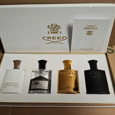 BOXED CREED 4-PIECE EAU DE PARFUM SET - 4 X 30ML