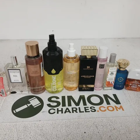 APPROXIMATELY 10 ASSORTED UNBOXED FRAGRANCES