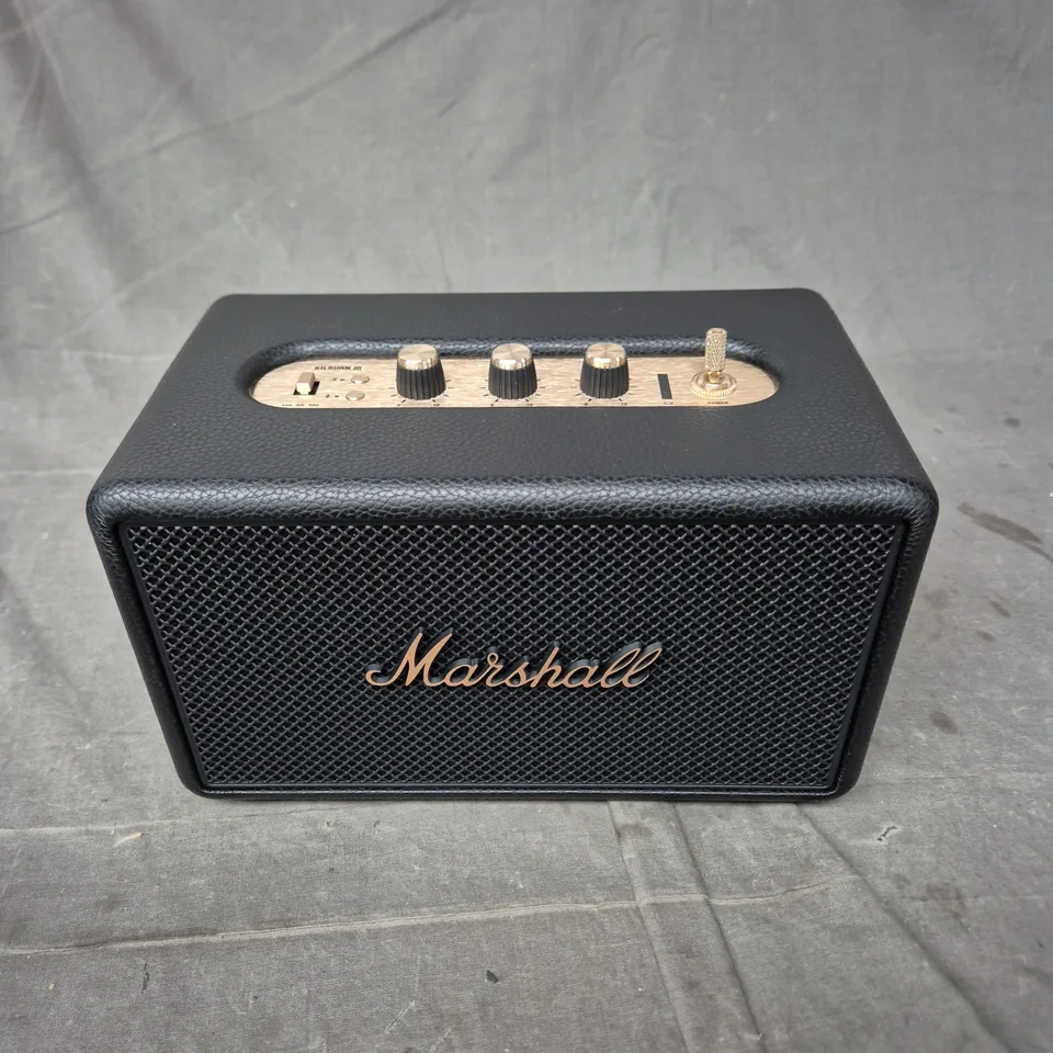 BOXED MARSHAL KILBURN III BLUETOOTH SPEAKER 