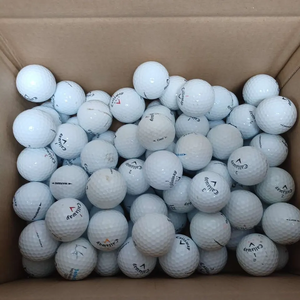APPROXIMATELY 80 CALLAWAY GOLF BALLS                                                                                                          