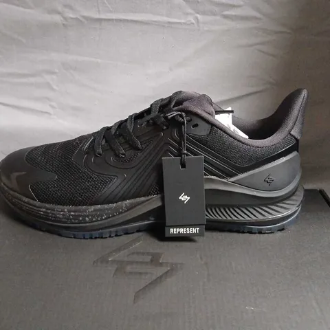REPRESENT ARC-2 TRAINER SHOES, BLACK – UK 9.5