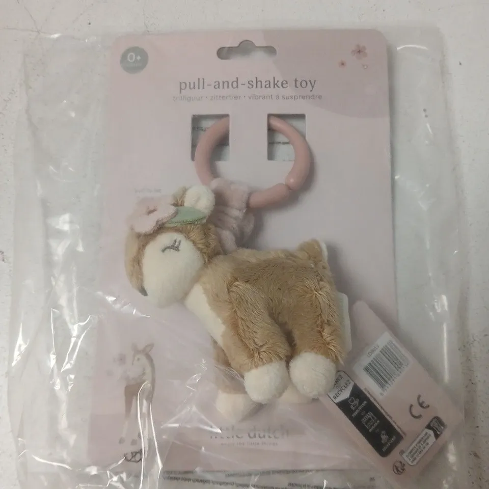 LITTLE DUTCH PULL‑AND‑SHAKE PLUSH TOY 