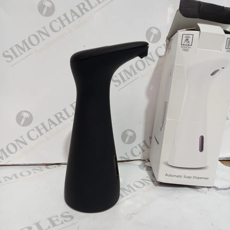 BOXED BLACK AUTOMATIC SOAP DISPENSER 