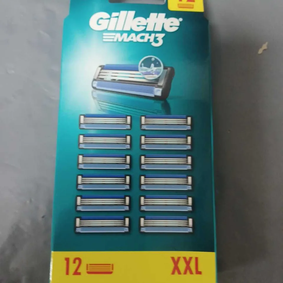 GILLETTE MACH 3 12 BLADE PACK