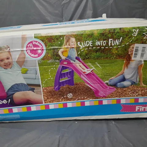 BOXED LITTLE TIKES MY FIRST SLIDE -PINK- COLLECTION ONLY