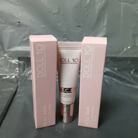 DOLL 10 T.C.E CONCEALER DUO - LIGHT/MEDIUM