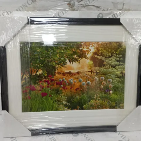 BOXED MAGNOLIA BOX 'PETTIFERS, OXOXFRODSHIRE...' CLIVE NICHOLS FRAMED PRINT 40X50CM