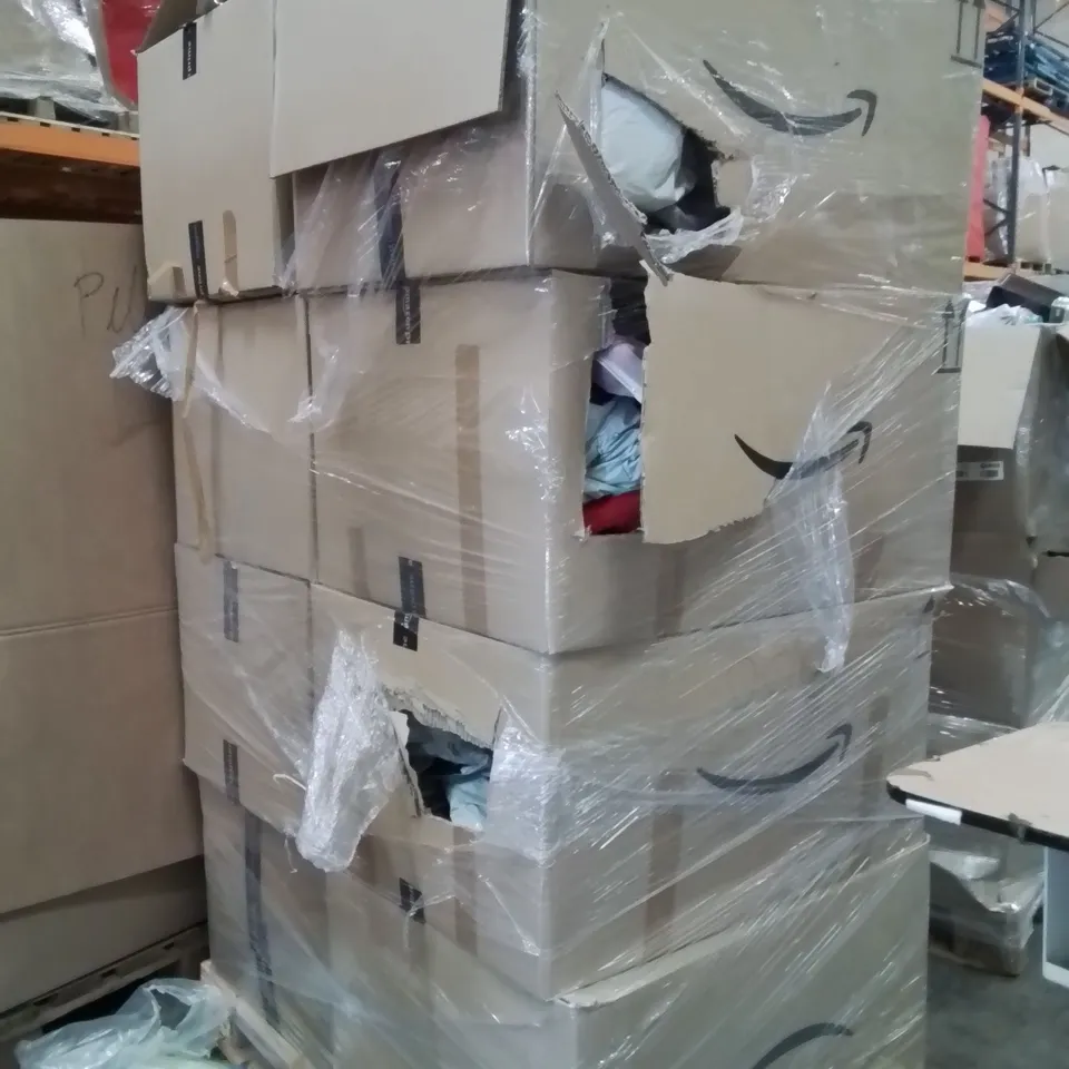 PALLET CONTAINING A LARGE QUANTITY OF DOG COATS AND HARNESSES