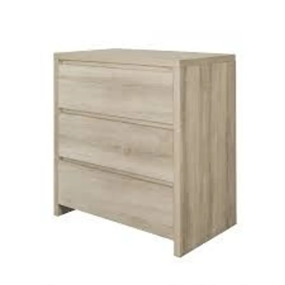 BOXED MODENA CHEST CHANGER - OAK FINISH (2 BOXES)