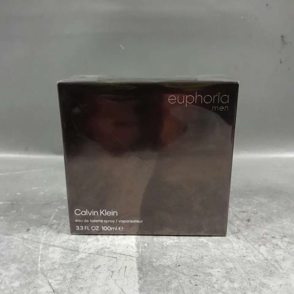 BOXED SEALED CALVIN KLEIN EUPHORIA MEN EAU DE TOILETTE SPRAY 100ML