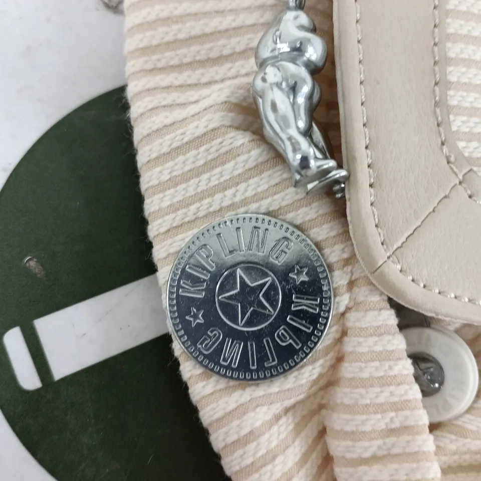 KIPLING NINAH CROSSBODY BAG – BEIGE MARINE STRIPE