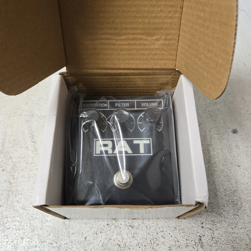 BOXED RAT DISTORTION PEDAL