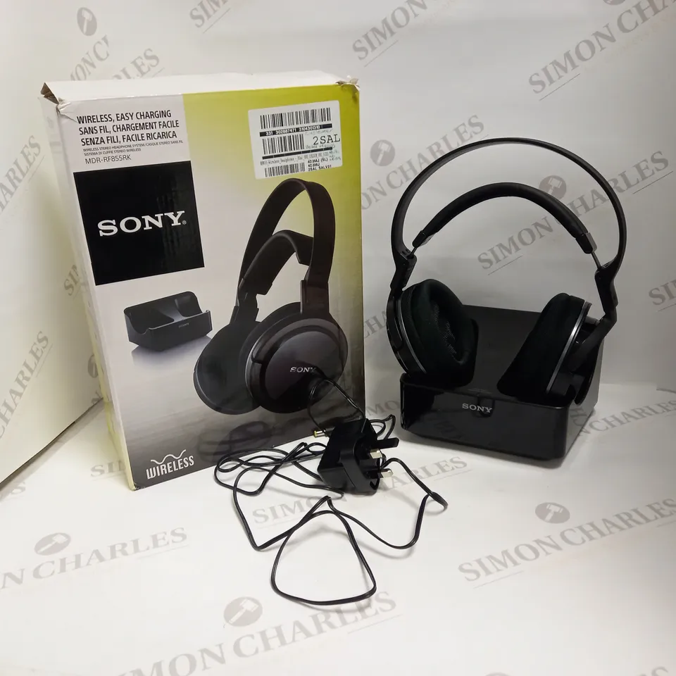 SONY RF855 WIRELESS HEADPHONES  RRP £89