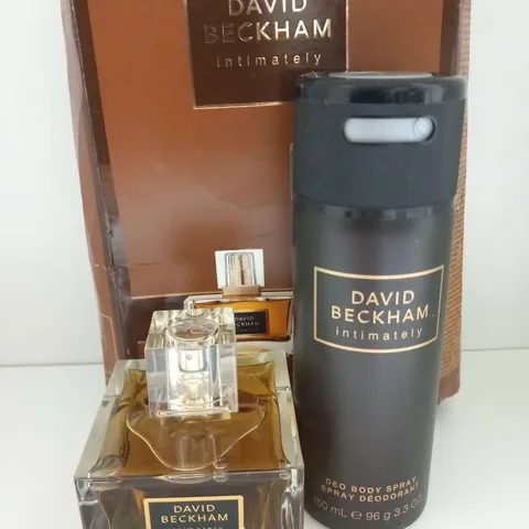 TWO BOXED INTIMATELY BECKHAM GIFT SETS