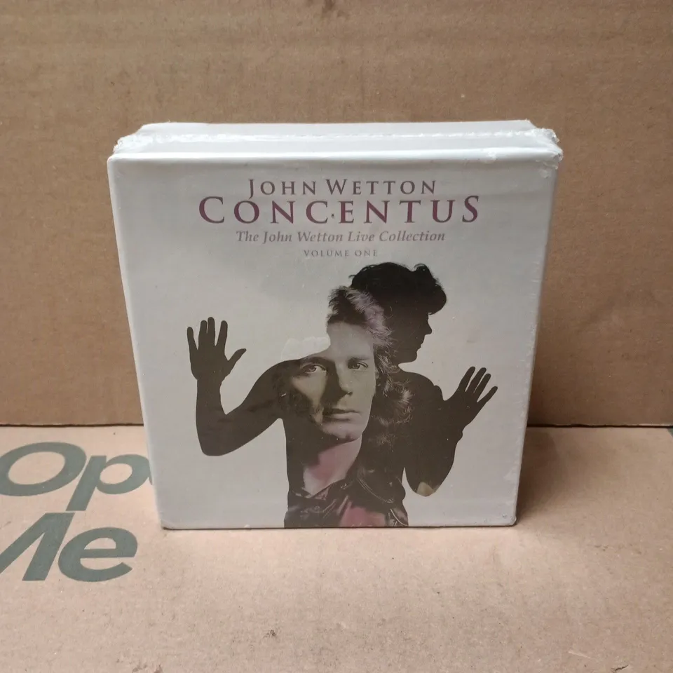 JOHN WETTON CONCENTUS: THE JOHN WETTON LIVE COLLECTION VOLUME ONE