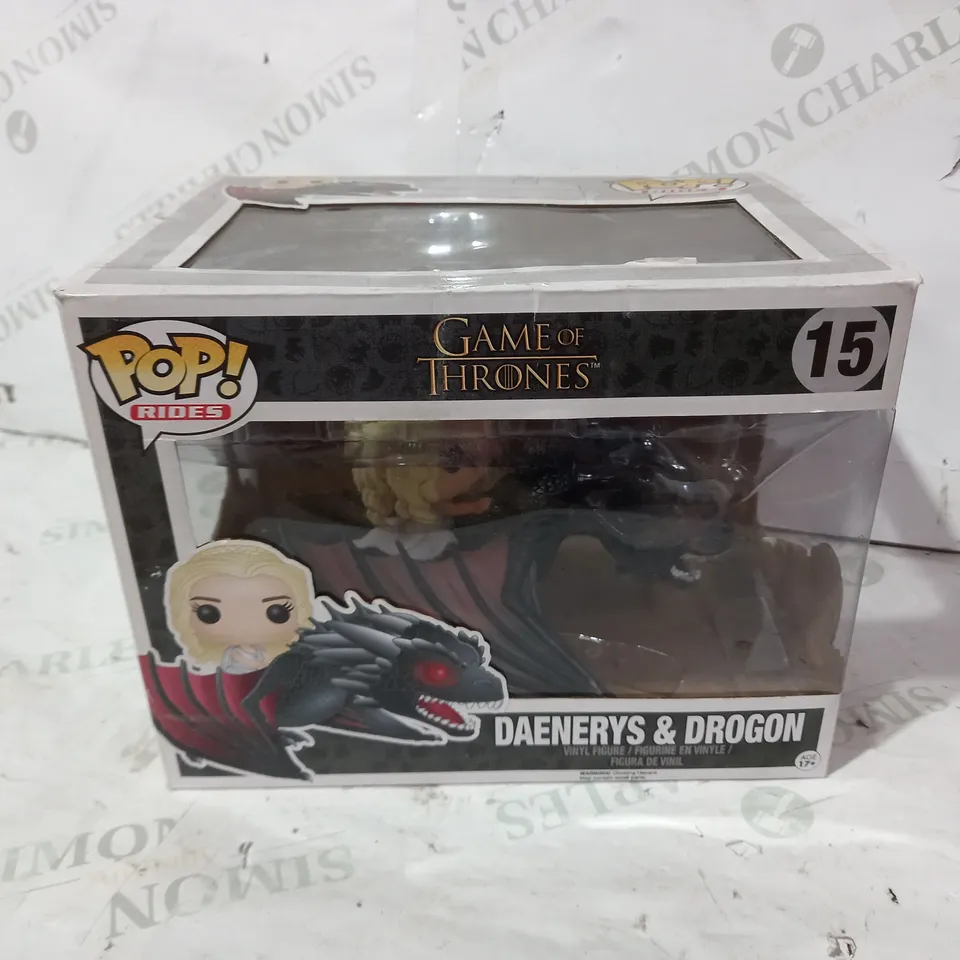 BOXED POP! RIDES GAME OF THRONES DAENERYS&DROGON 