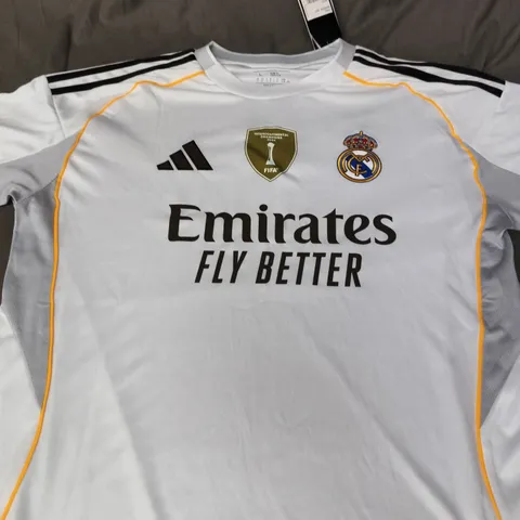 REAL MADRID CF HOME SHIRT – SIZE L