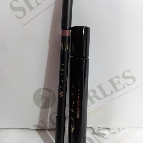 BOX OF APPROX. 7 ASSORTED CODE8 ITEMS TO INCLUDE - LASH SOPHISTICATE -ARCH REALIST