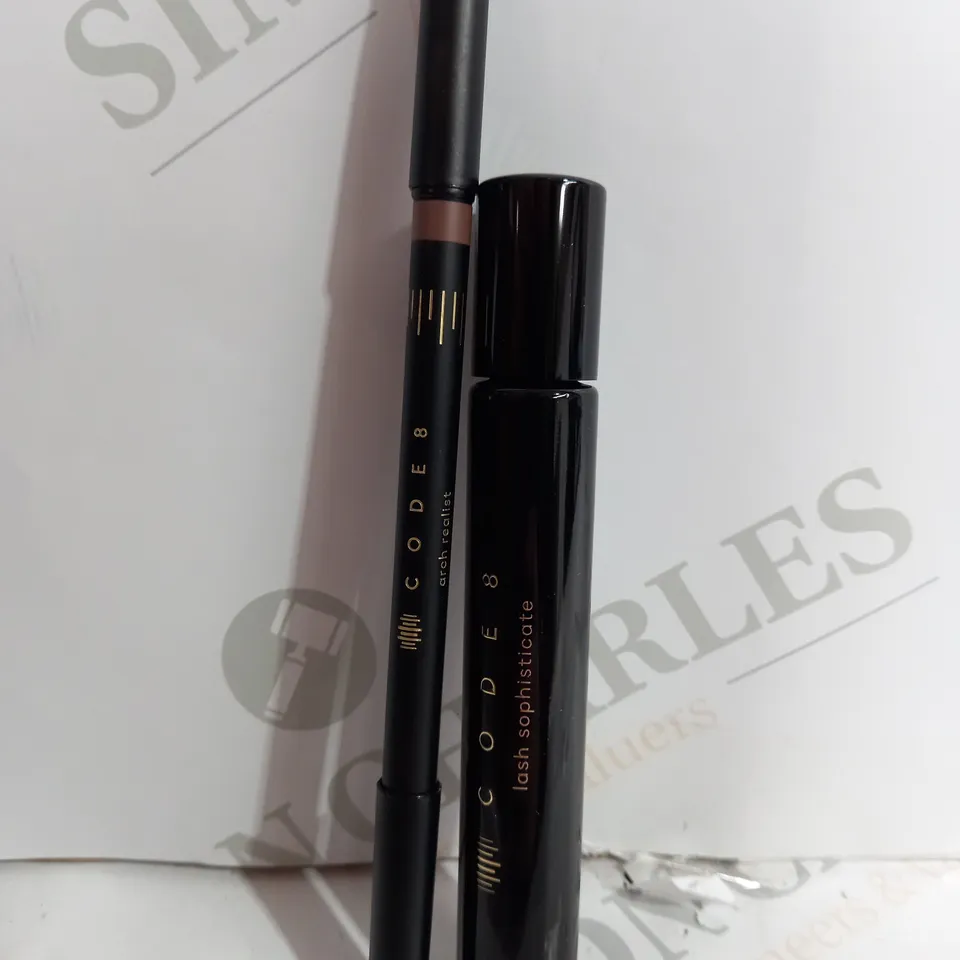 BOX OF APPROX. 7 ASSORTED CODE8 ITEMS TO INCLUDE - LASH SOPHISTICATE -ARCH REALIST