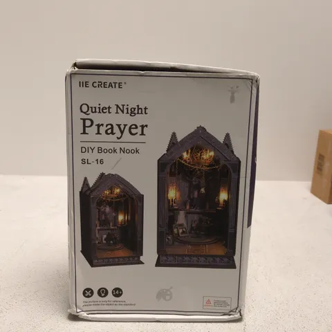 QUIET NIGHT PRAYER DIY BOOK NOOK KIT SL-16
