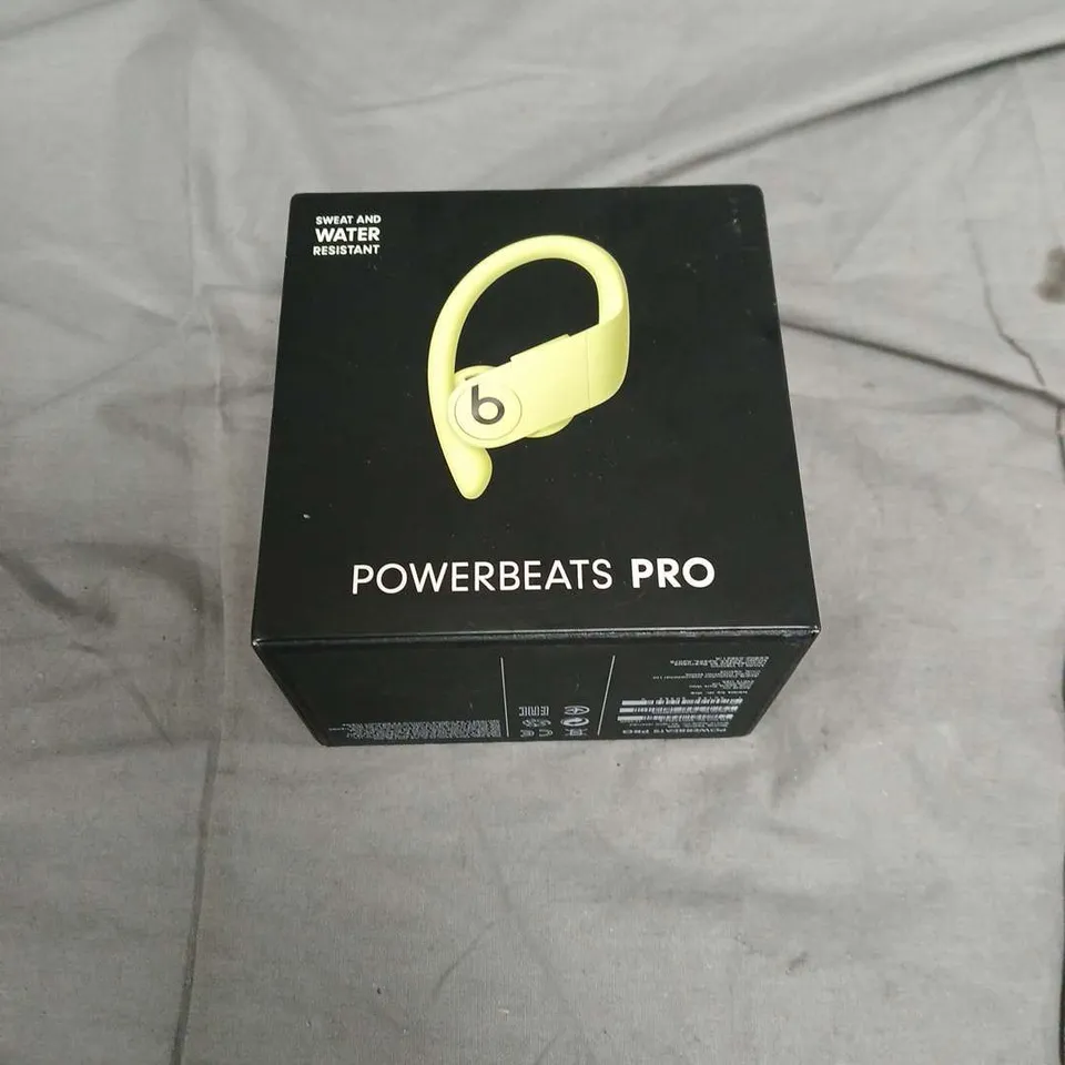 BEATS POWERBEATS PRO WIRELESS EARPHONES - YELLOW