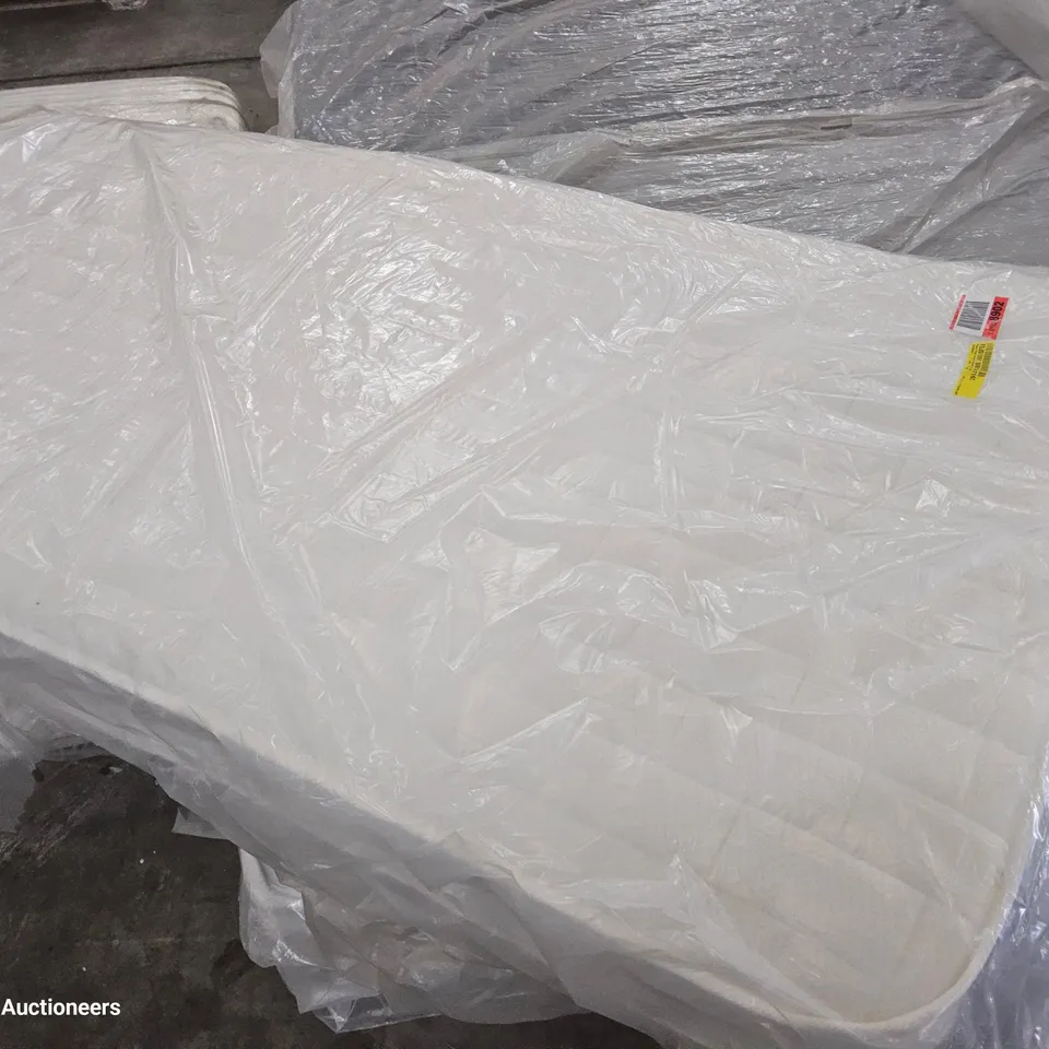 QUALITY BAGGED BIBEAU DEEP QUILTED HYBRID 3FT MATTRESS