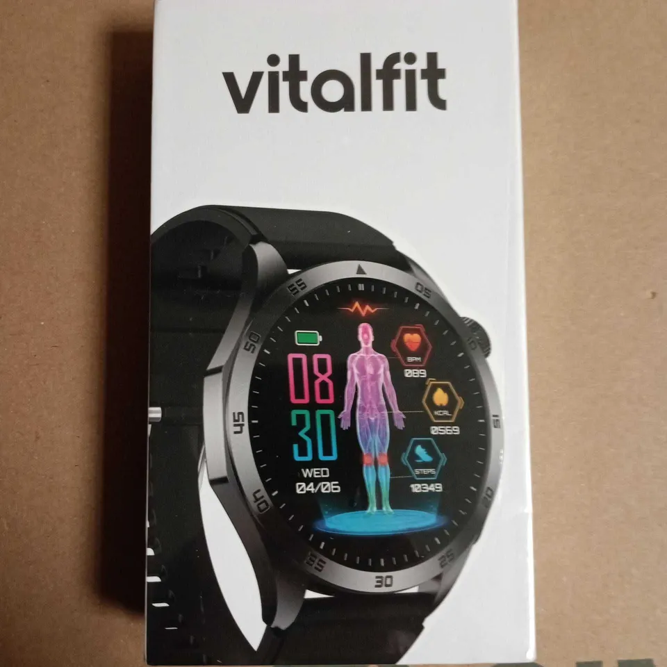 SEALED VITALFIT LIFESTYLE SMARTWATCH BOXED 