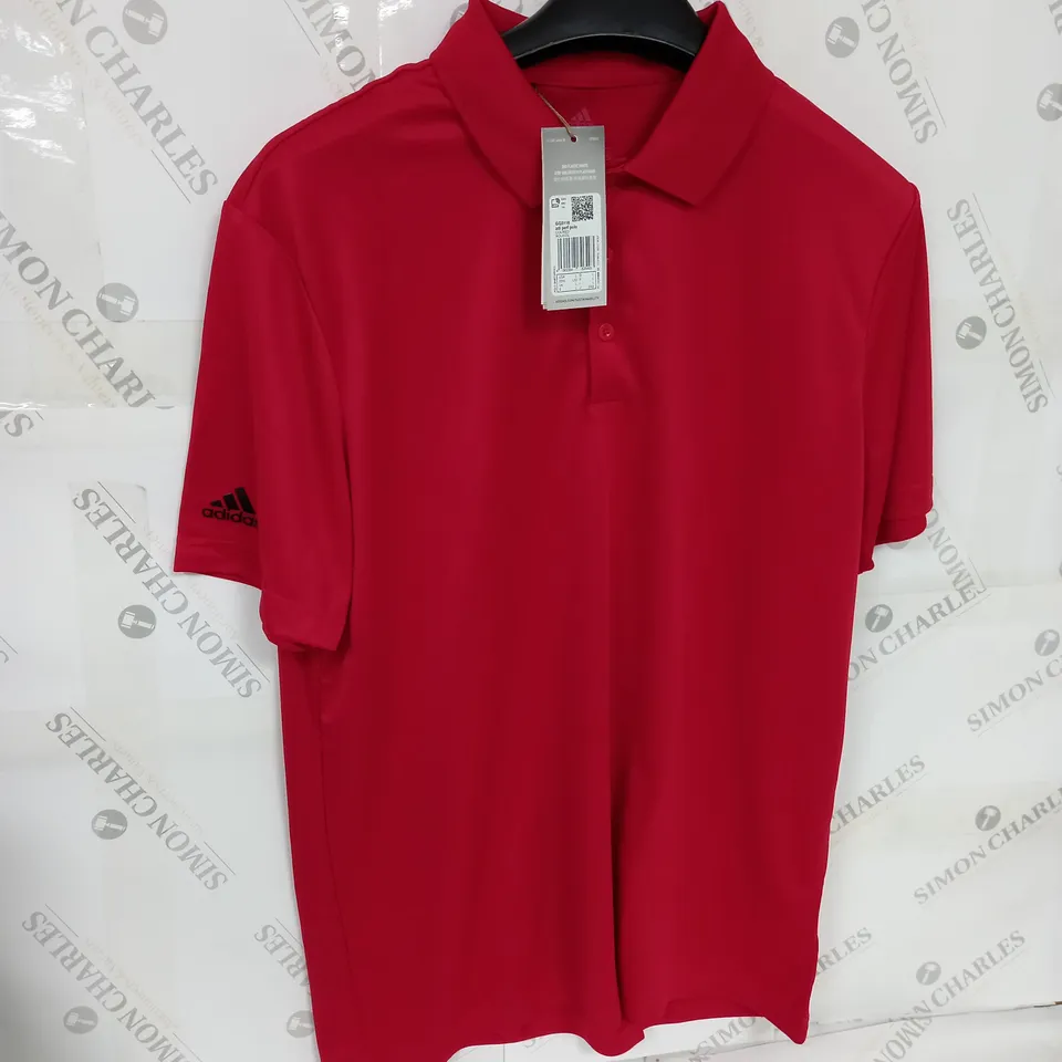 ADIDAS PERFORMANCE POLO SHIRT SIZE L