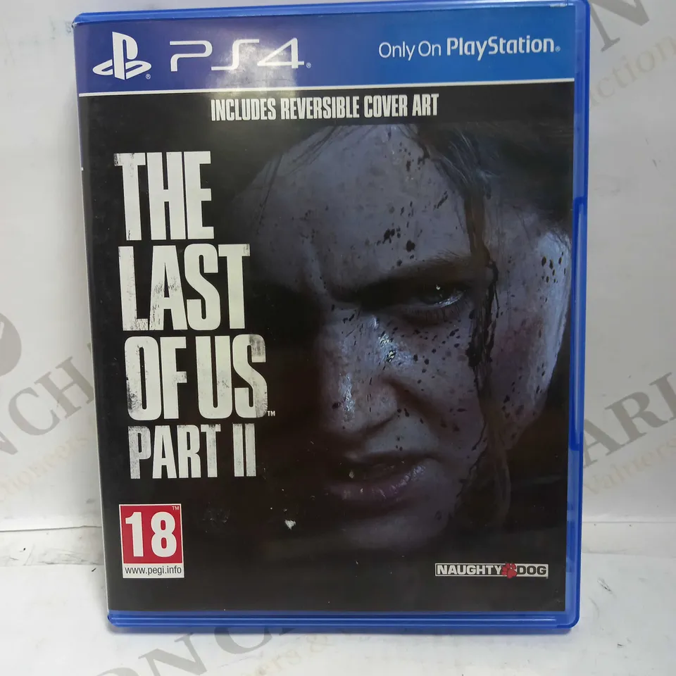THE LAST OF US PART II PLAYSTATION 4 GAME
