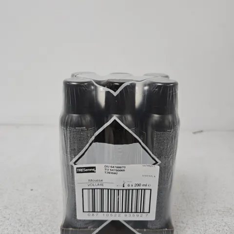 TRESEMMΓ MOUSSE VOLUME β 6 X 200ML