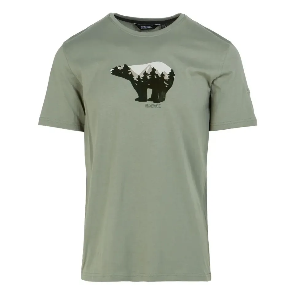 BRAND NEW REGATTA T-SHIRT CLINE IX AGAVE GREEN XXL