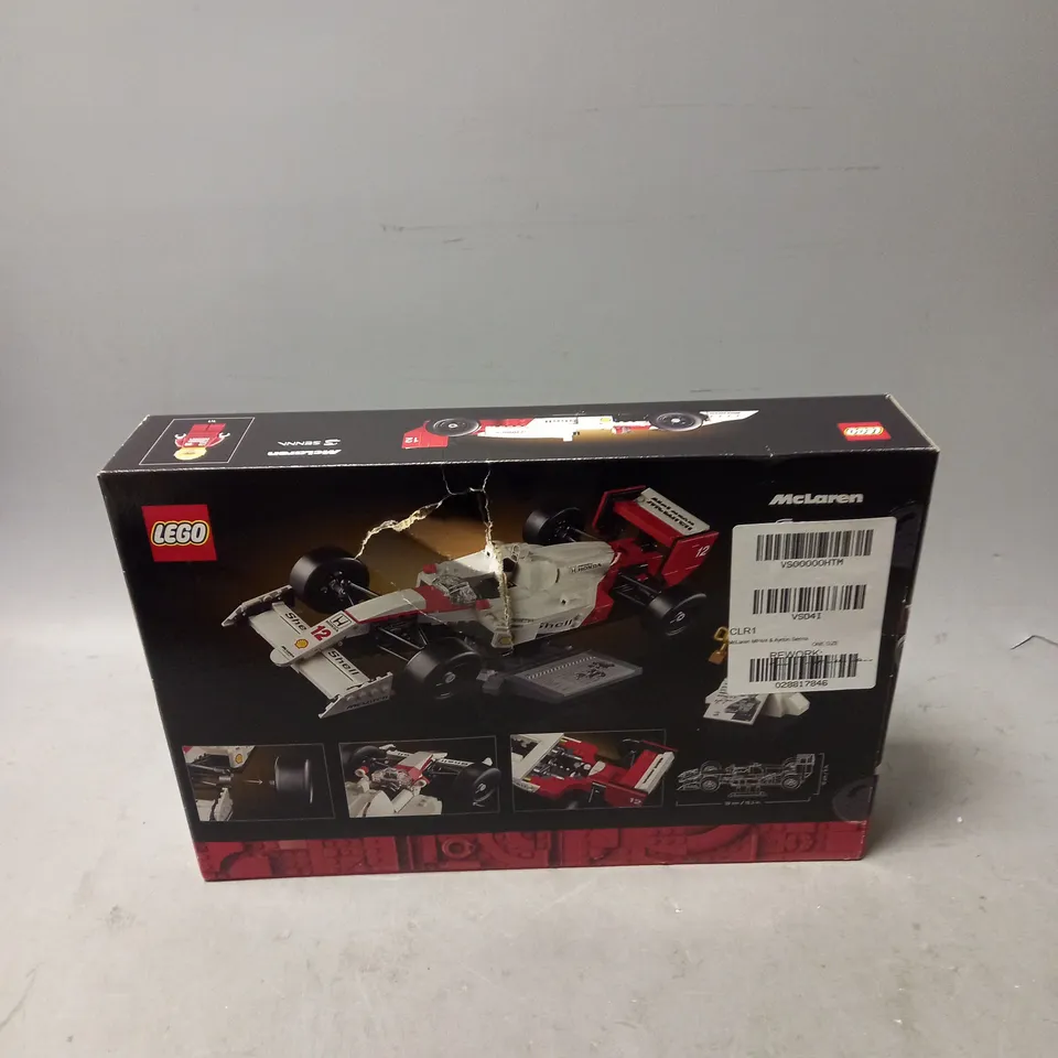 BOXED LEGO MCLAREN MP4 & AYRTON SENNA 