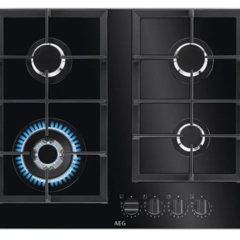 AEG HKB64420NB GAS ON GLASS HOB