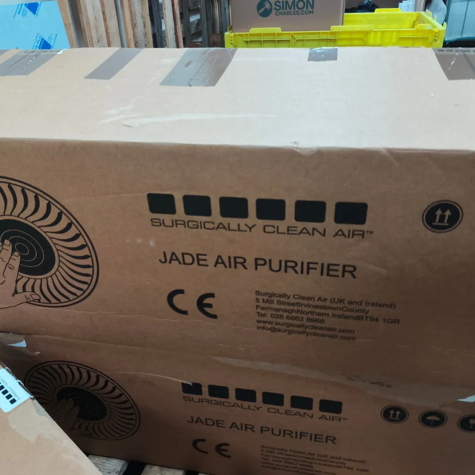 SURGICAL CLEAN AIR JADE AIR PURIFIER – BOXED