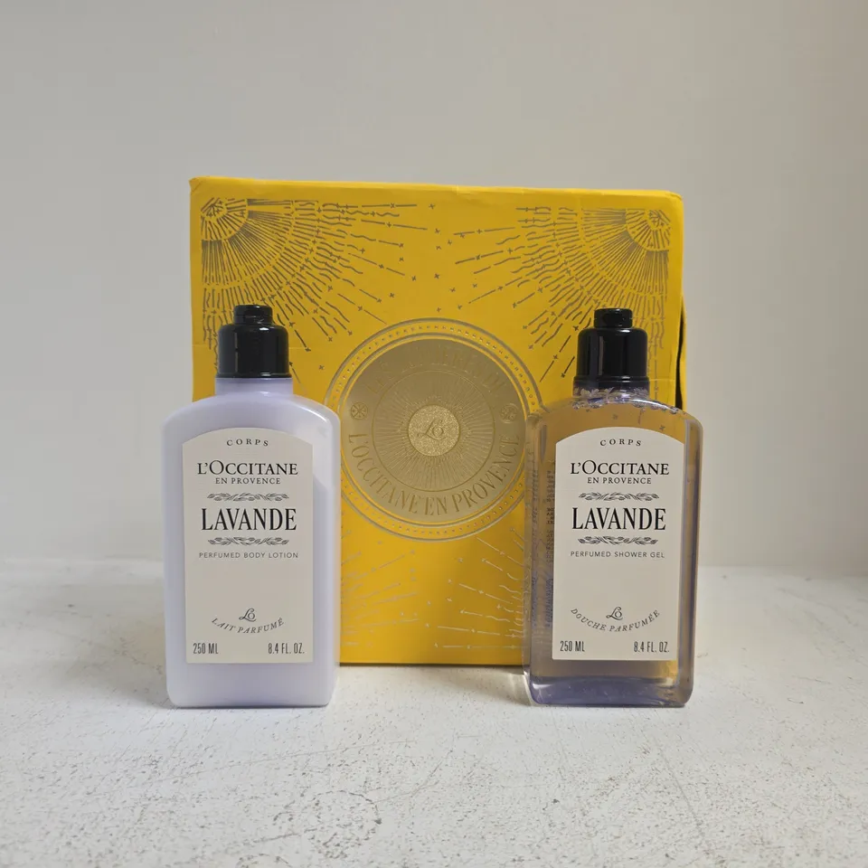 L'OCCITANE SHOWER GEL & BODY LOTION DUO SET