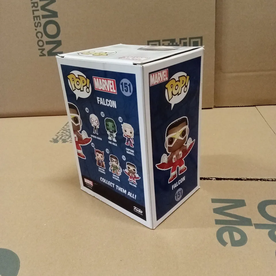 BOXED FUNKO POP MARVEL 151 FALCON VINYL BOBBLE-HEAD