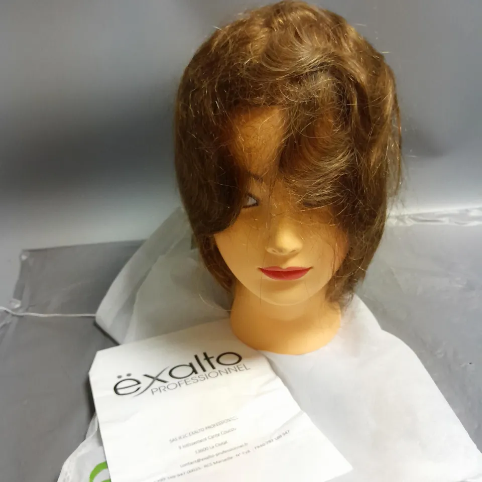 EXALTO PROFFESIONAL HAIR STYLING PRACTICE MANNEQUIN HEAD